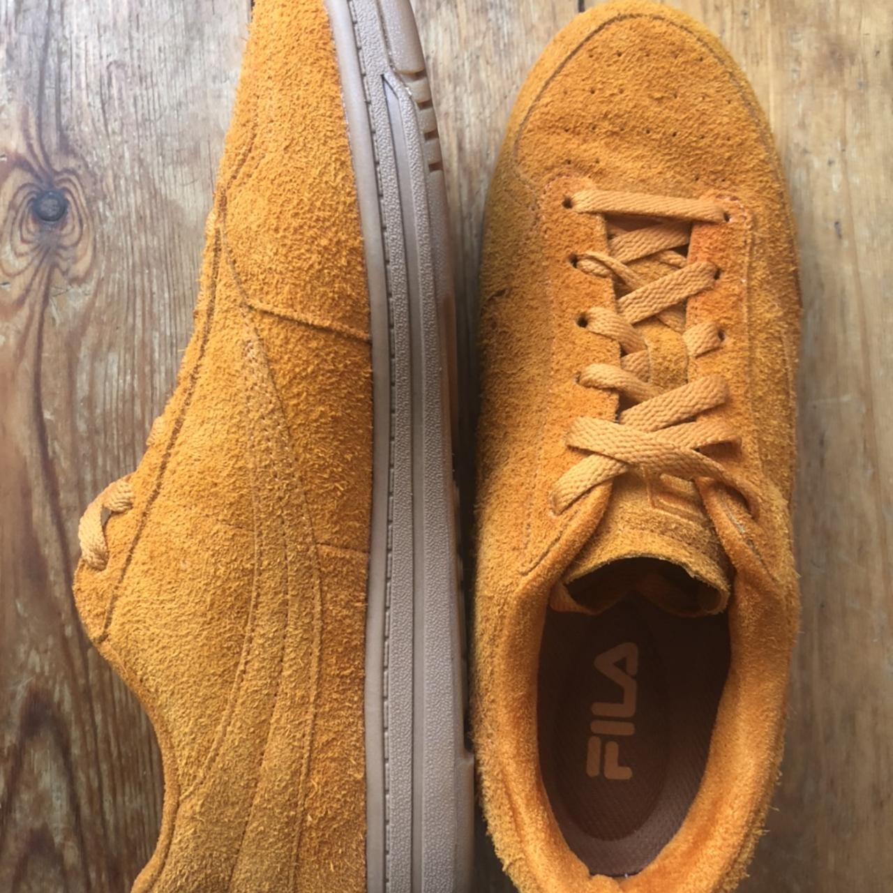 Fila cheap mustard trainers