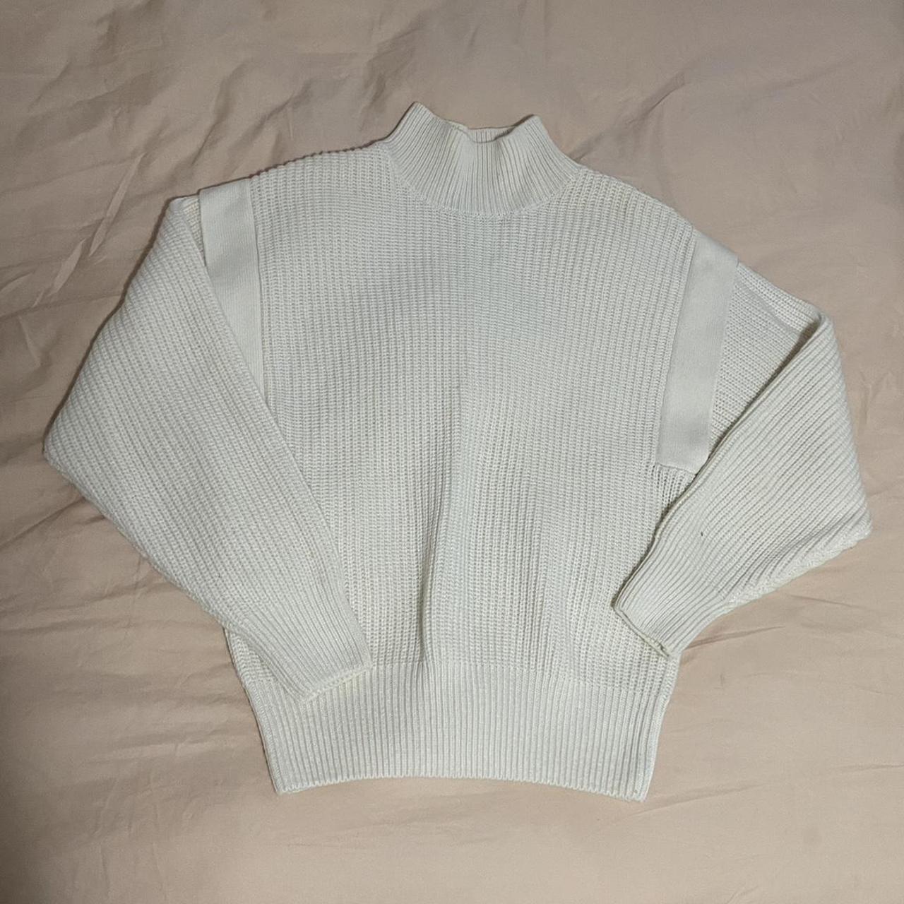 Zara Women's White Jumper Depop