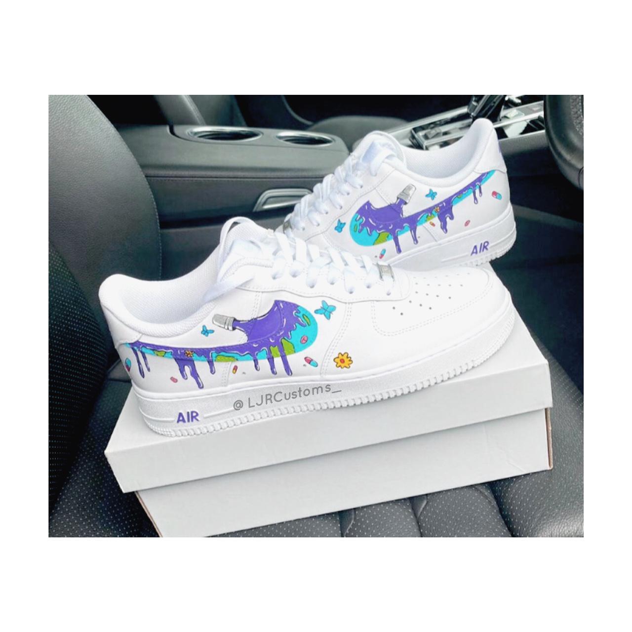 Custom Airforce 1s ♡ ♛ Men’s & Women’s Follow my... - Depop