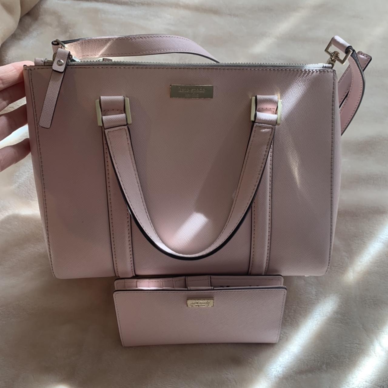 NEW WITH TAGS: Kate Spade Pink Heart Bag💗👛 Brand - Depop