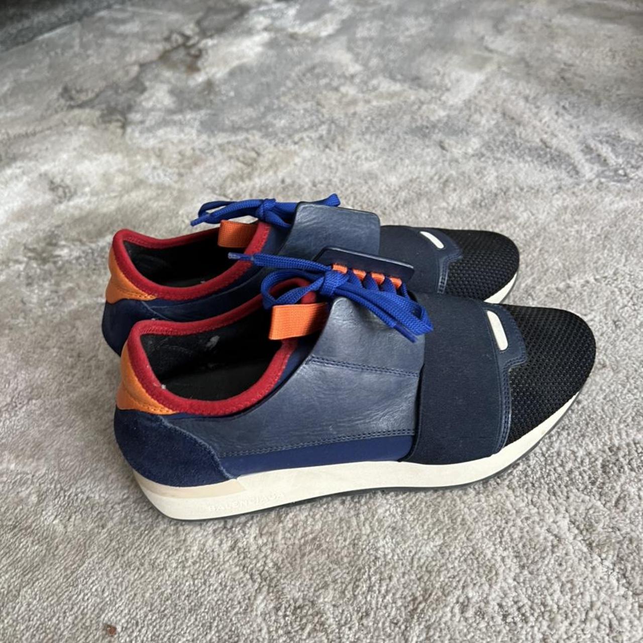 Orange balenciaga race on sale runners