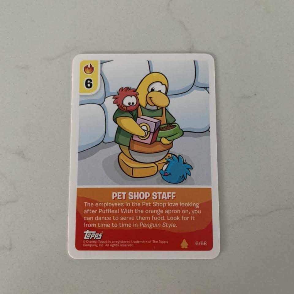 Club Penguin Card Jitsu Trading Card 25/68 The - Depop