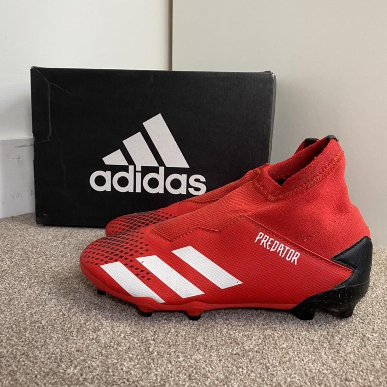 red football sock boots