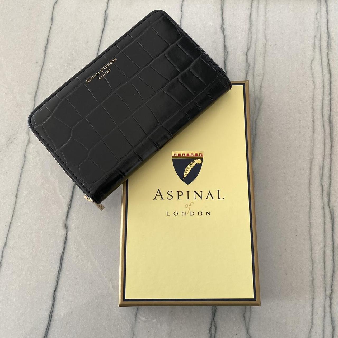 Aspinal of London Women's Black Wallet-purses