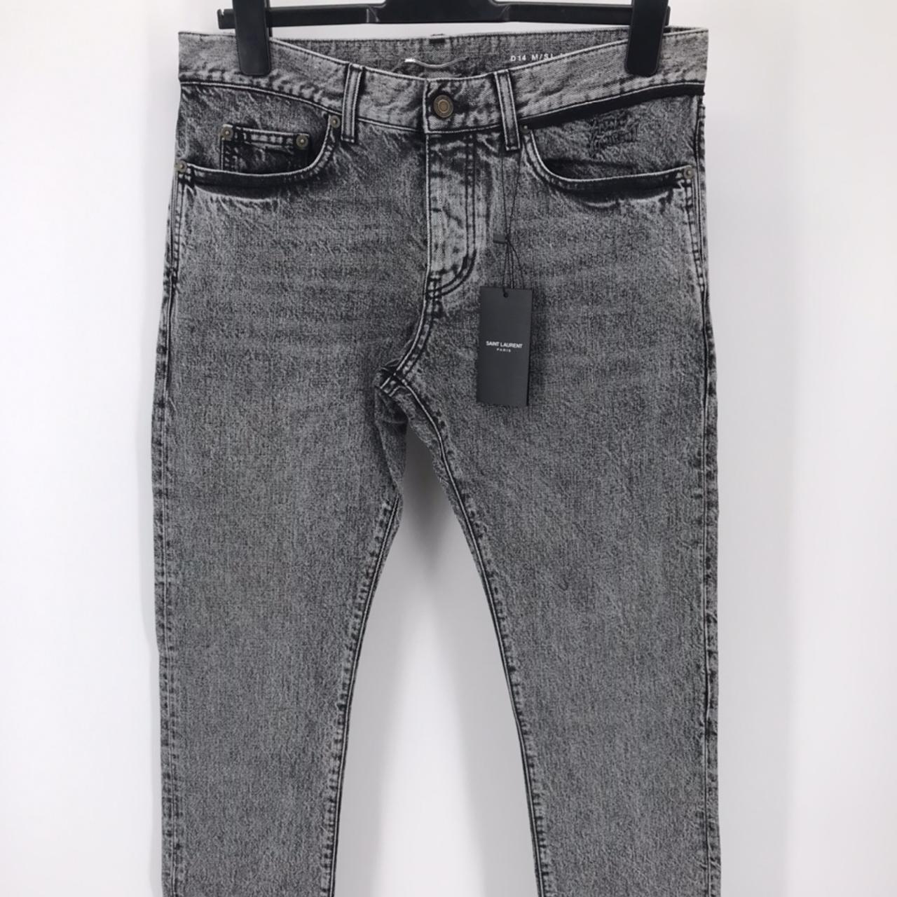 Saint laurent outlet grey jeans