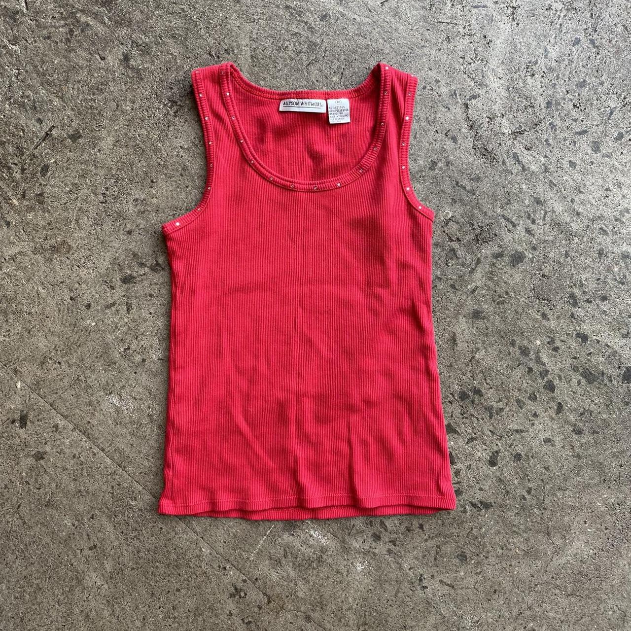 Women's Red Vest | Depop