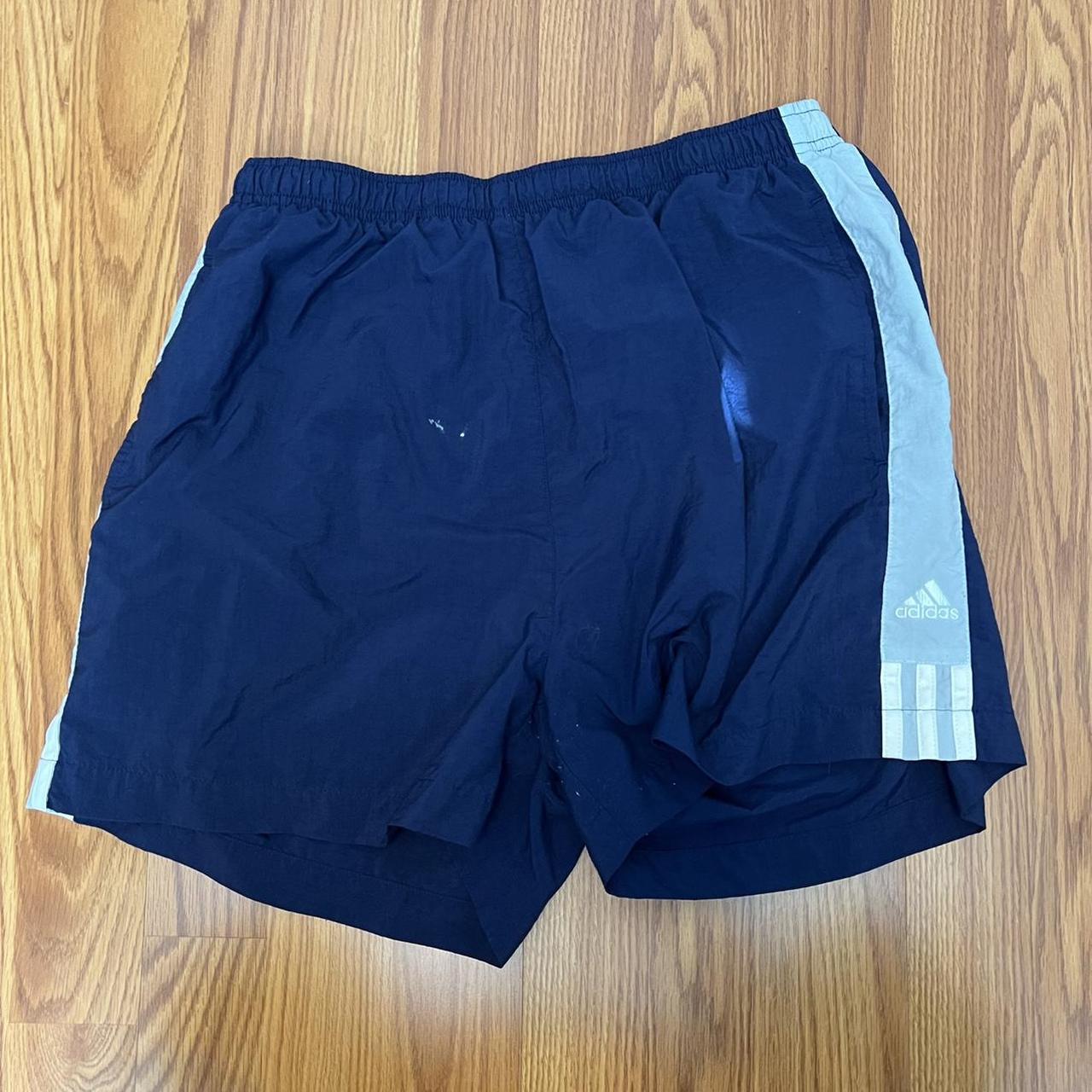 Vintage Adidas Athletic Running Track Shorts Mens... - Depop