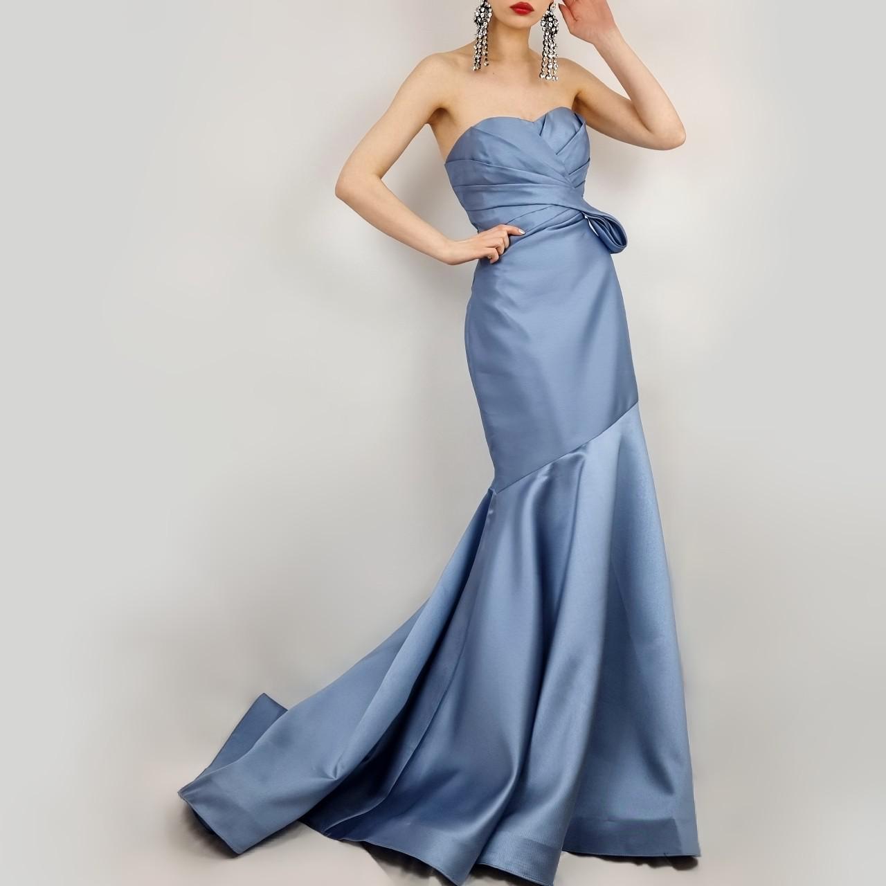 Pastel blue gown by Badgley Mischka! RRP 750! New... Depop