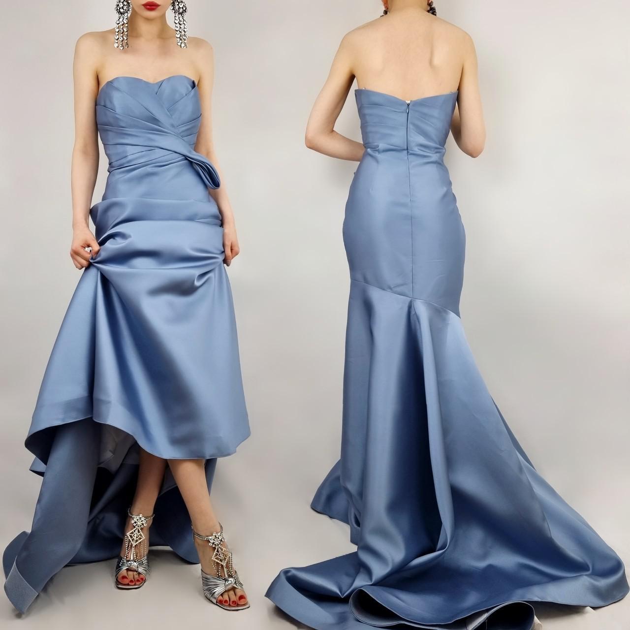 Pastel blue gown by Badgley Mischka! RRP 750! New... Depop