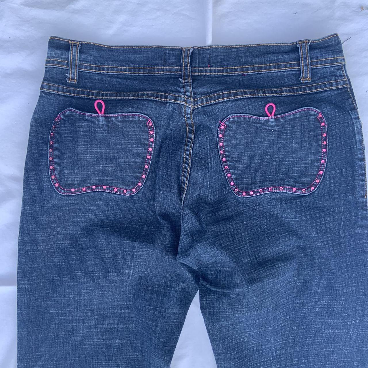 Apple Bottoms Women's Pink Jeans Depop