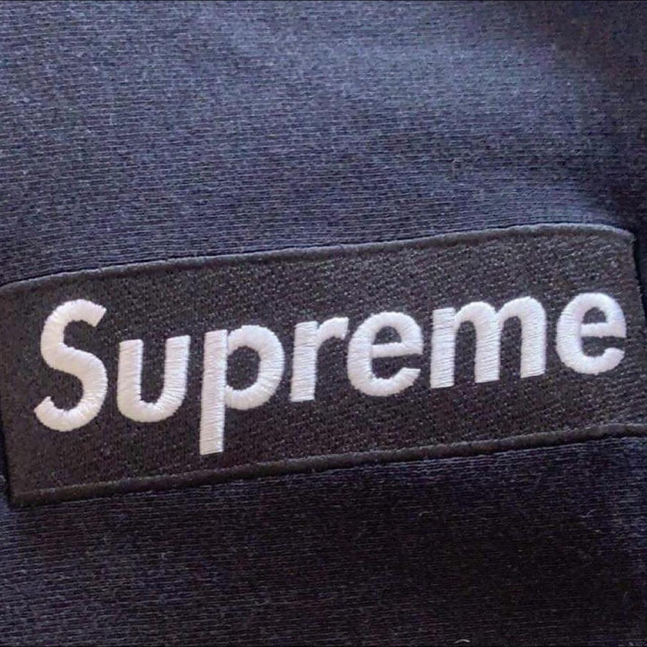 Supreme - Black Box logo crewneck 