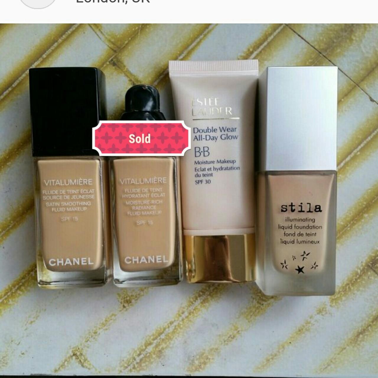 2 foundations to sell: Chanel vitalumiere 20 - Depop