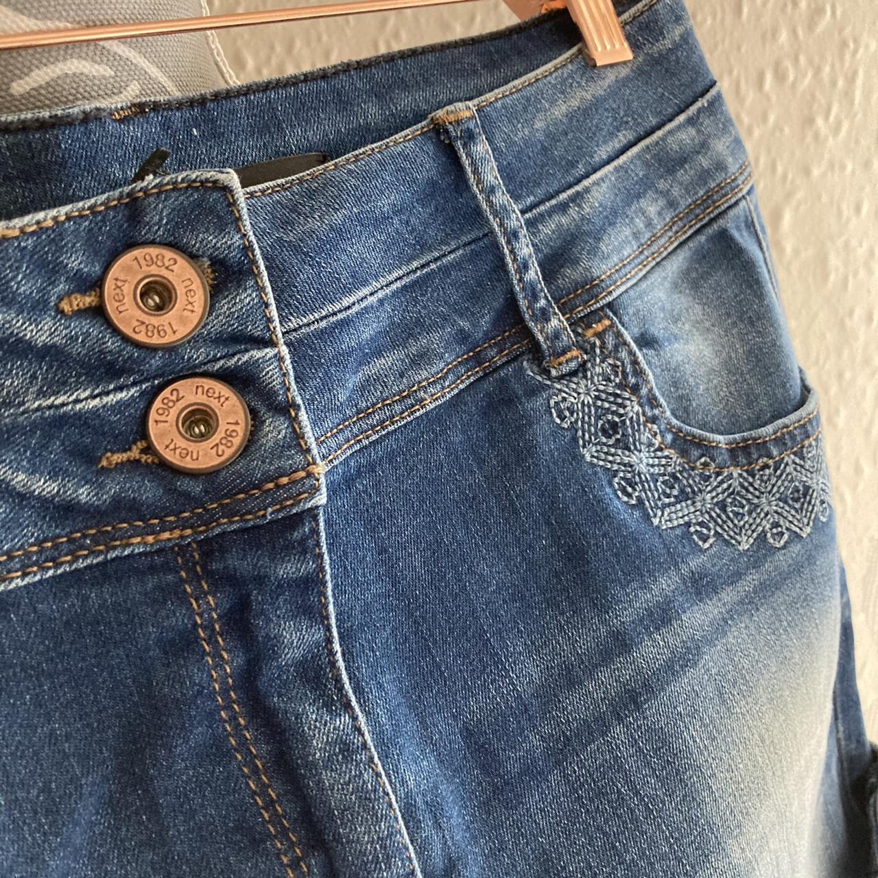 Next Women's Blue Shorts | Depop