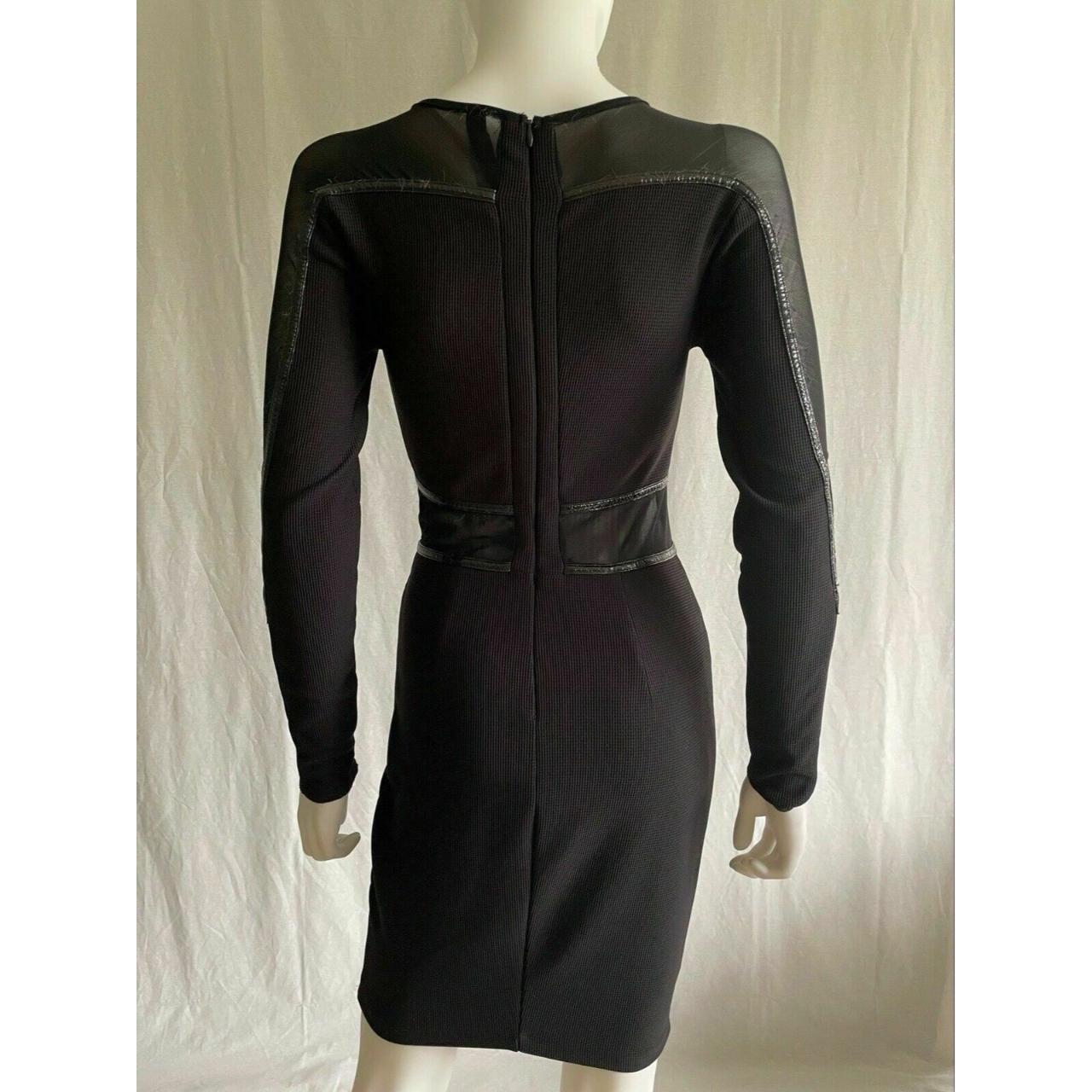 Product Image 3 - AQ/AQ

Dress Long Sleeve 
Faux Leather 
Knee Length
Sheath
Mesh 

MADE IN