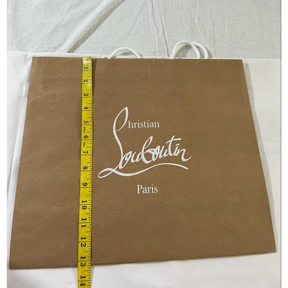 christian louboutin paper bag