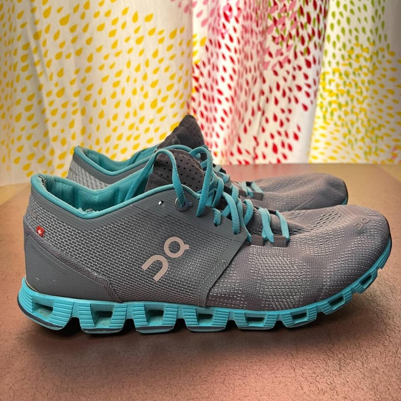 On Cloud X Grey Atlantis women’s size 8 worn... - Depop