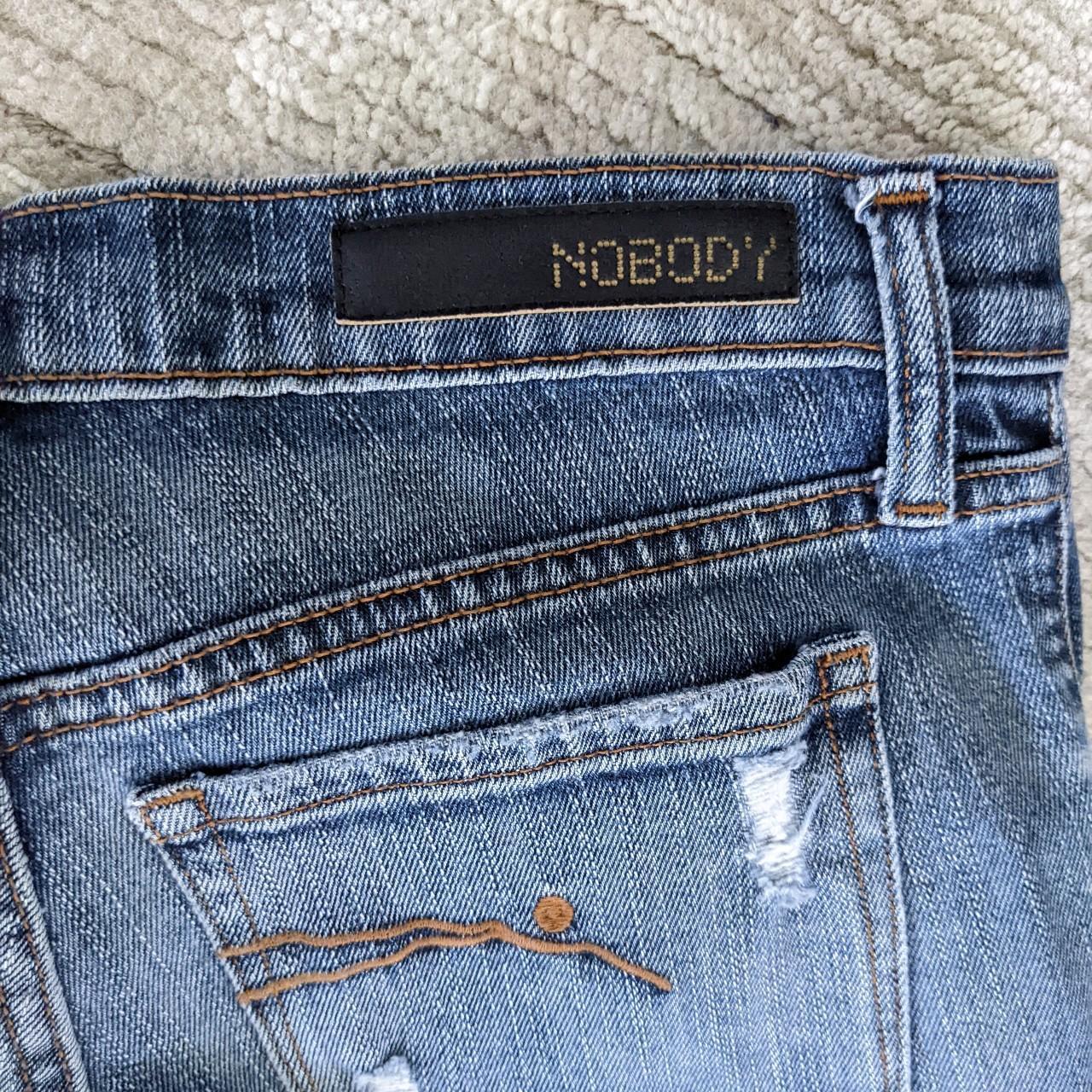 💙Nobody jeans style hipster low rise under mid rise... - Depop