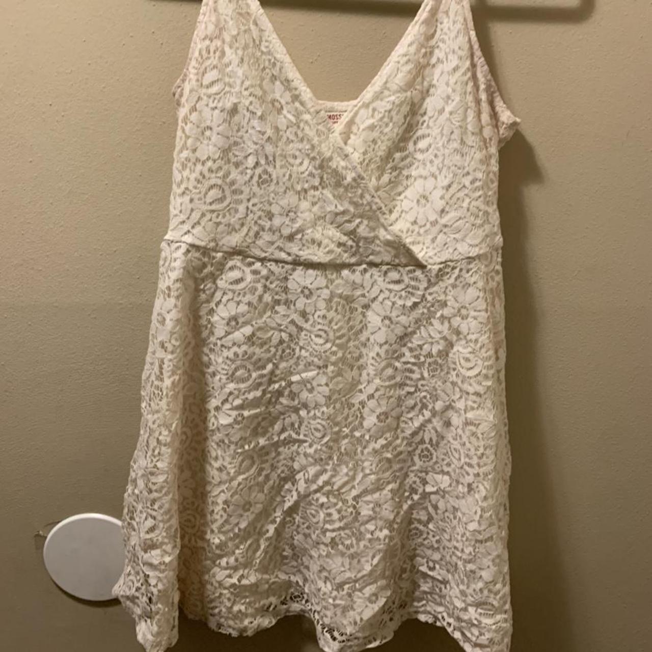 Short white dress - Depop