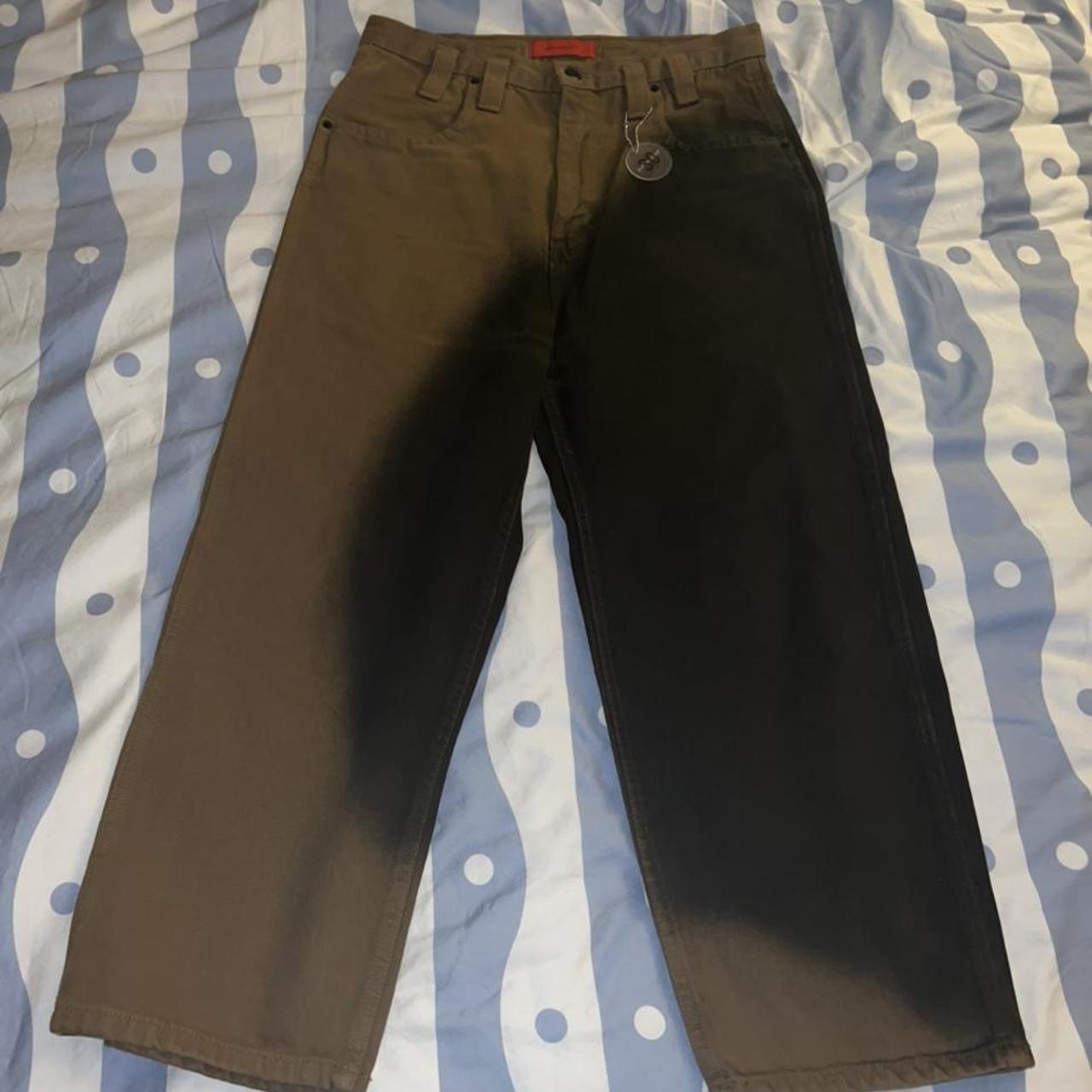 Eckhaus Latta Men's Brown and Black Jeans