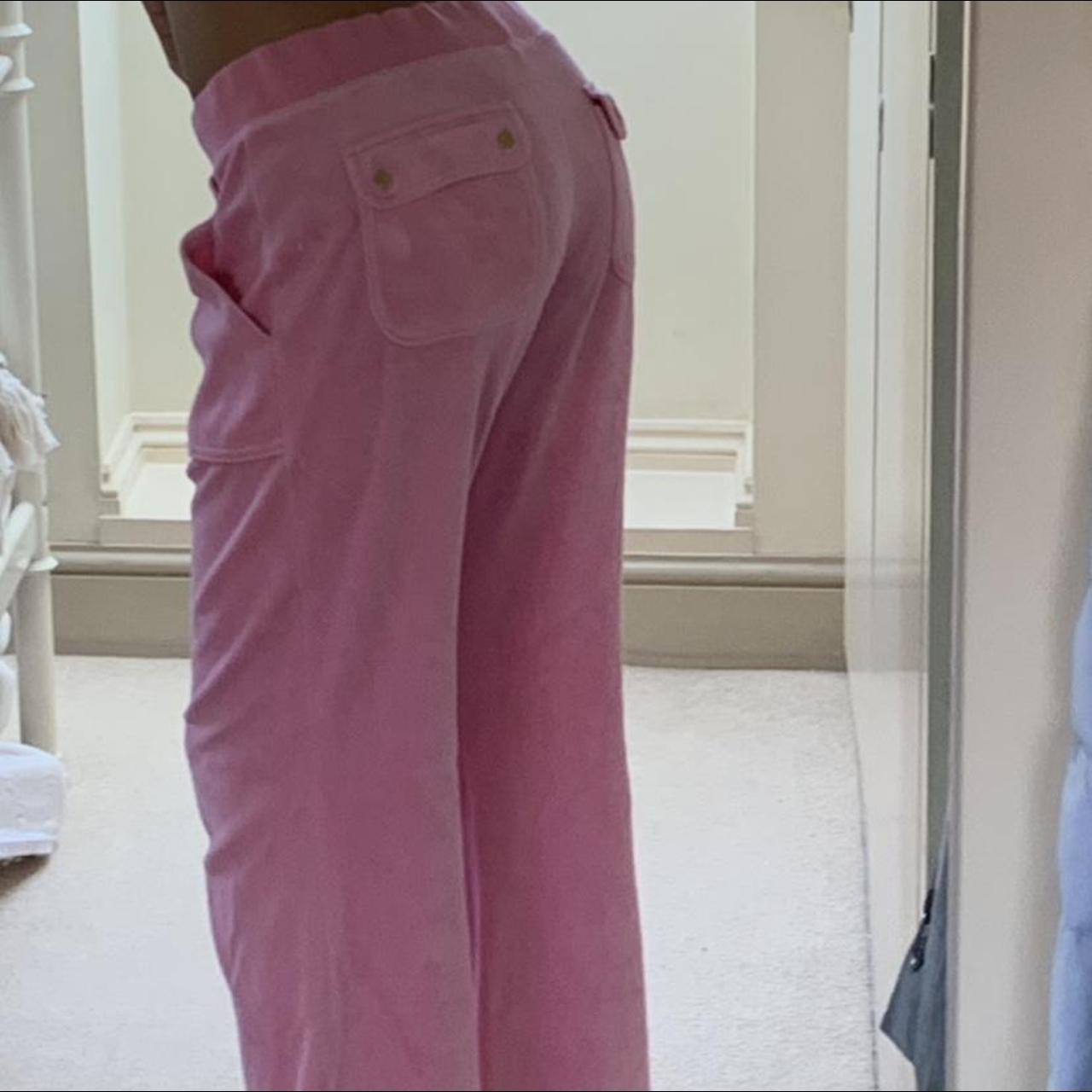 Stunning juicy couture trousers in pink Bought for:... - Depop