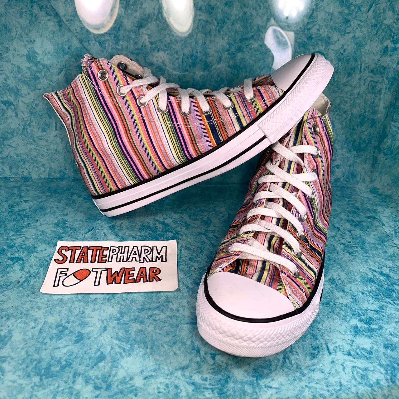 summer stripes chuck taylor all star high top