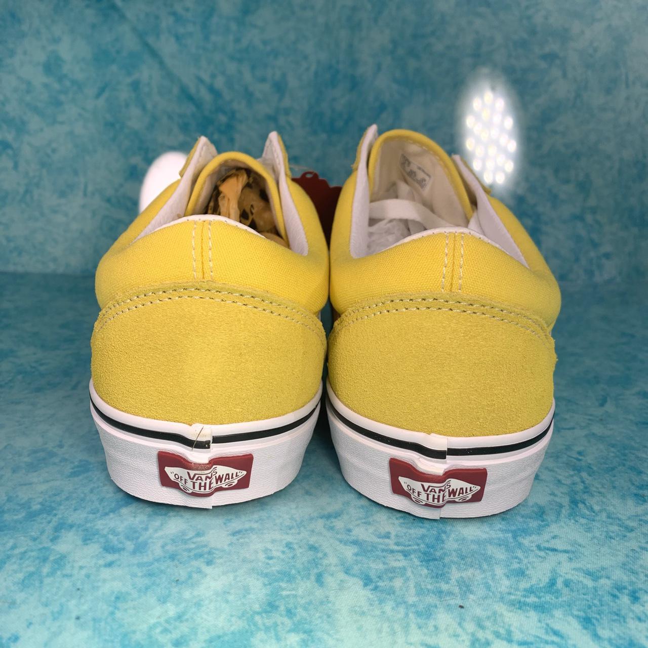 Cyber hotsell yellow vans