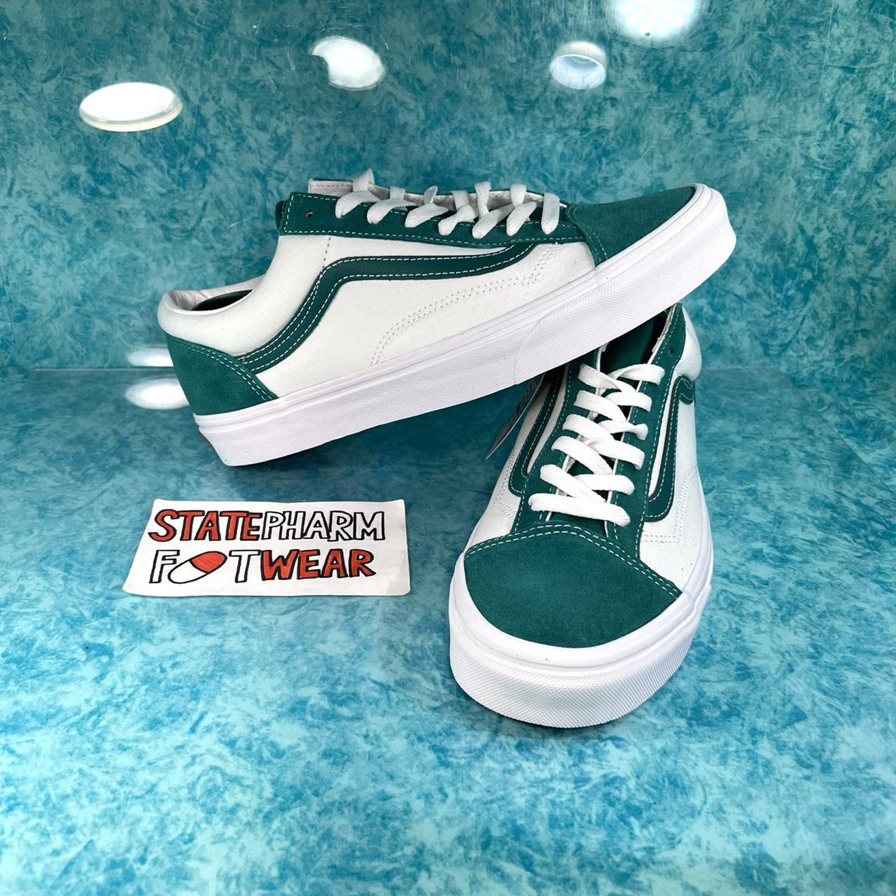 Vans style 36 2025 retro sport cadmium green