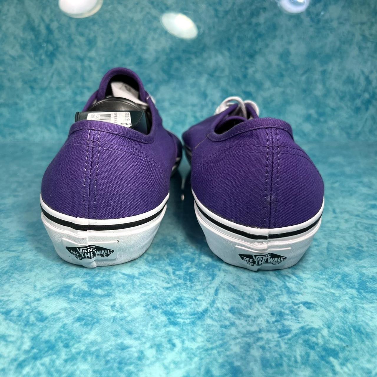 Teal and purple clearance vans