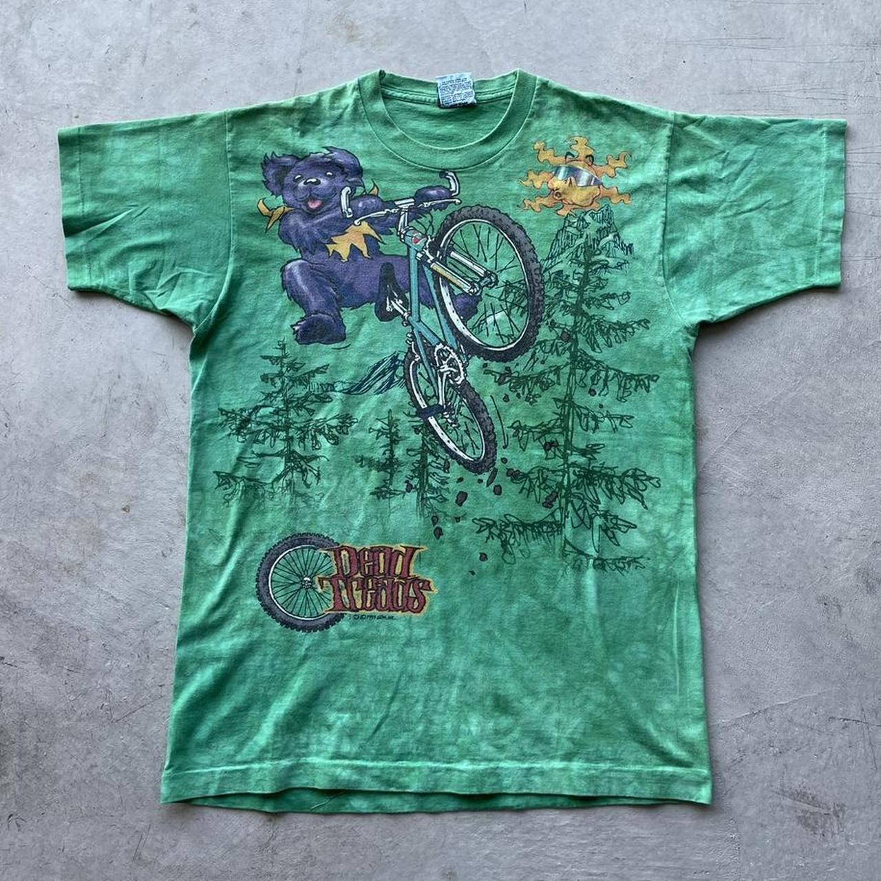 Vintage 1995 single stitch Liquid Blue Grateful Dead... - Depop