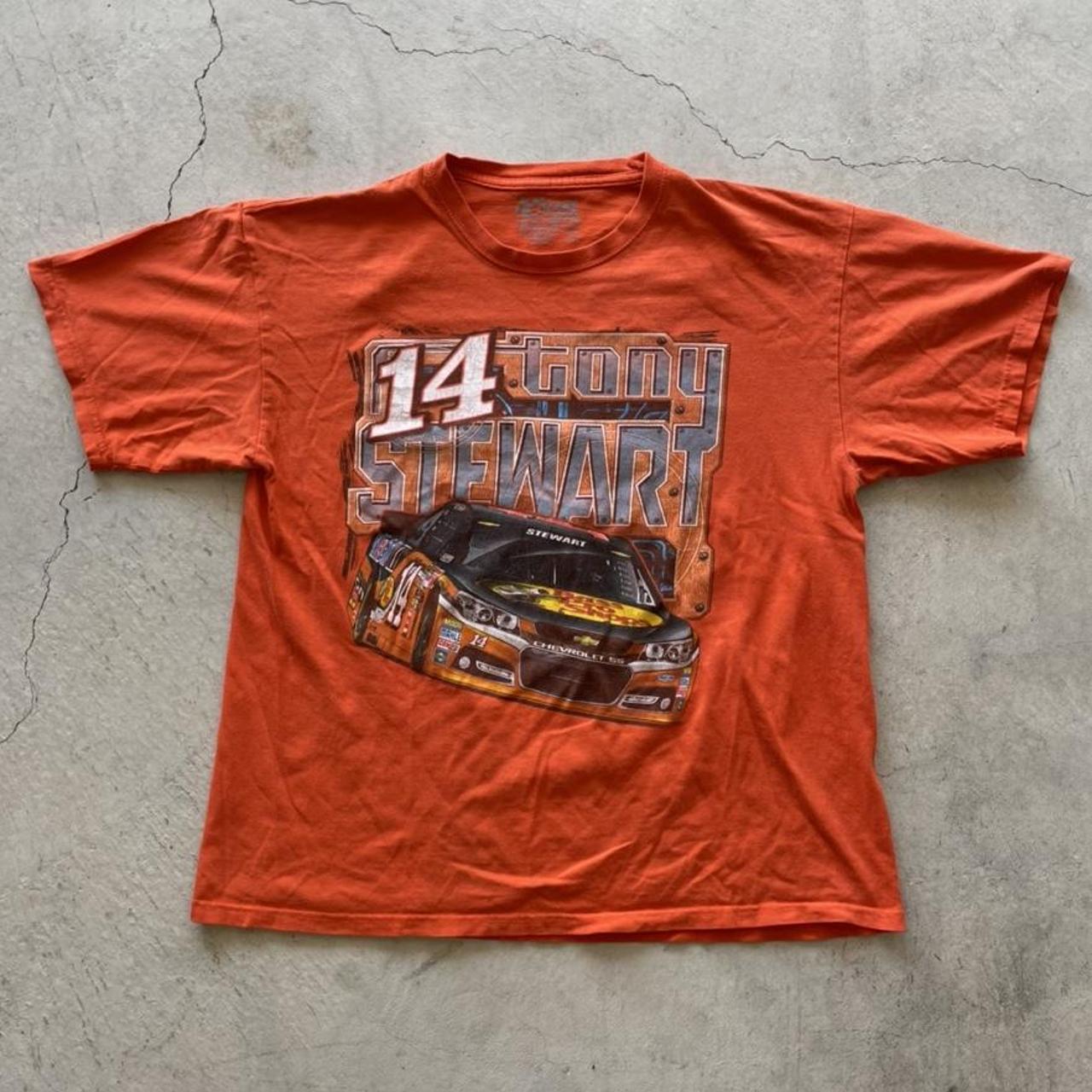 Tony Stewart NASCAR tee. Clean graphic. Tagged an XL... - Depop