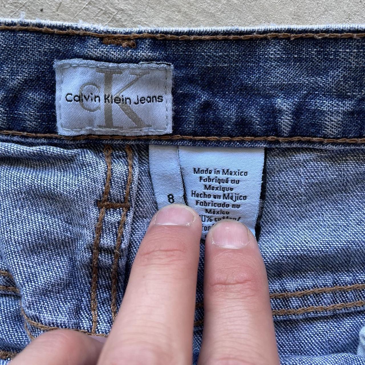 Clean vintage y2k Calvin Klein jeans. Tagged a size... - Depop