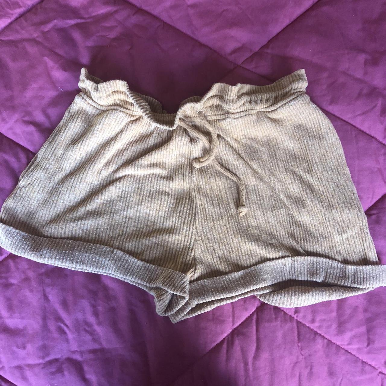 Urban outfitter lounge tan beige brown shorts Size... Depop