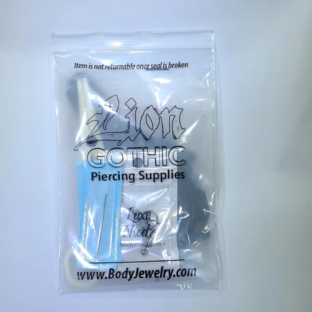 LionGothic Nipple Piercing Kit (D0436) Lion... Depop