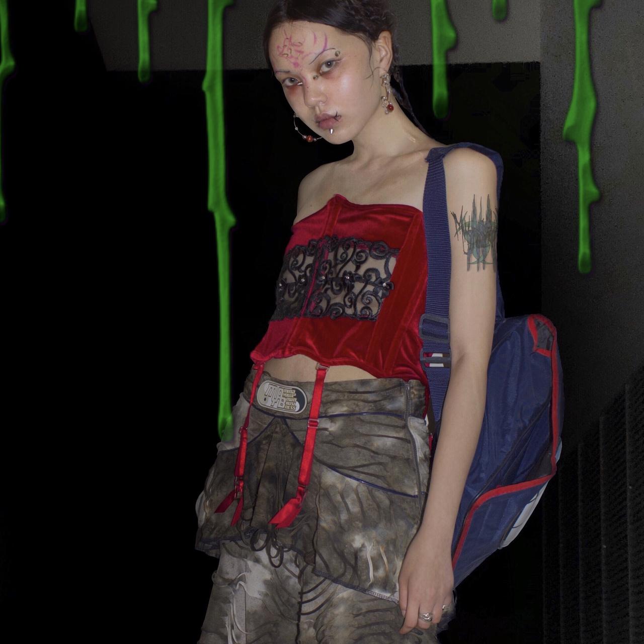 FOTUS top. FOTUS is a 90s Japanese cyber brand Now | Depop