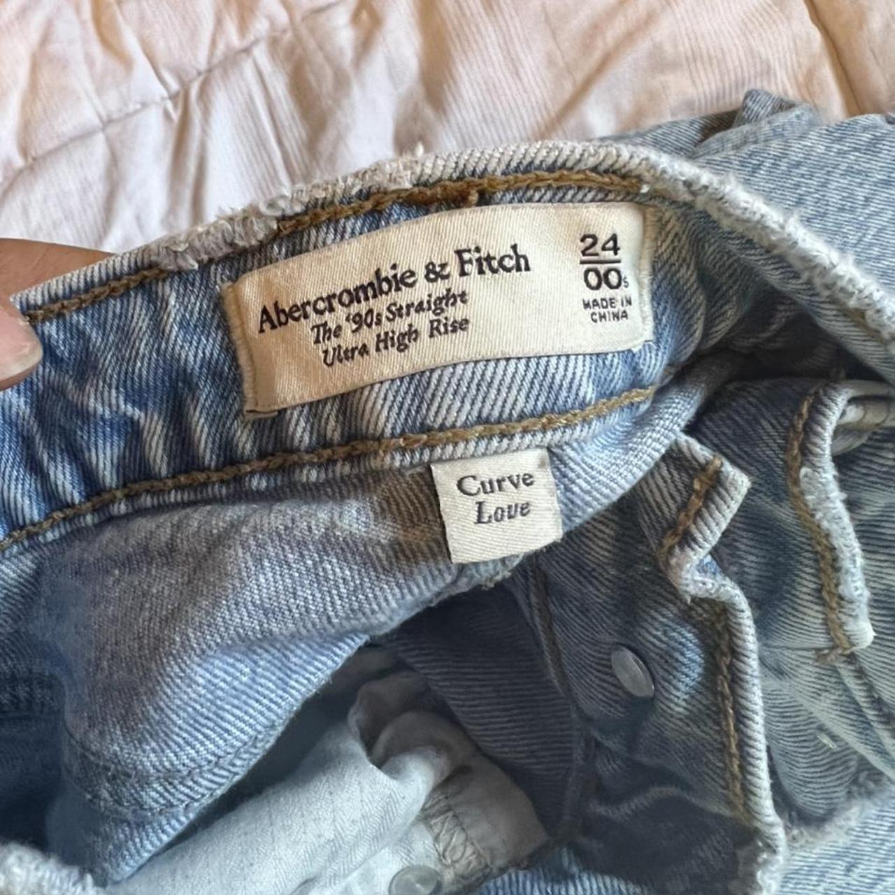 Women’s Abercrombie & Fitch Curve Love 90s Straight... - Depop