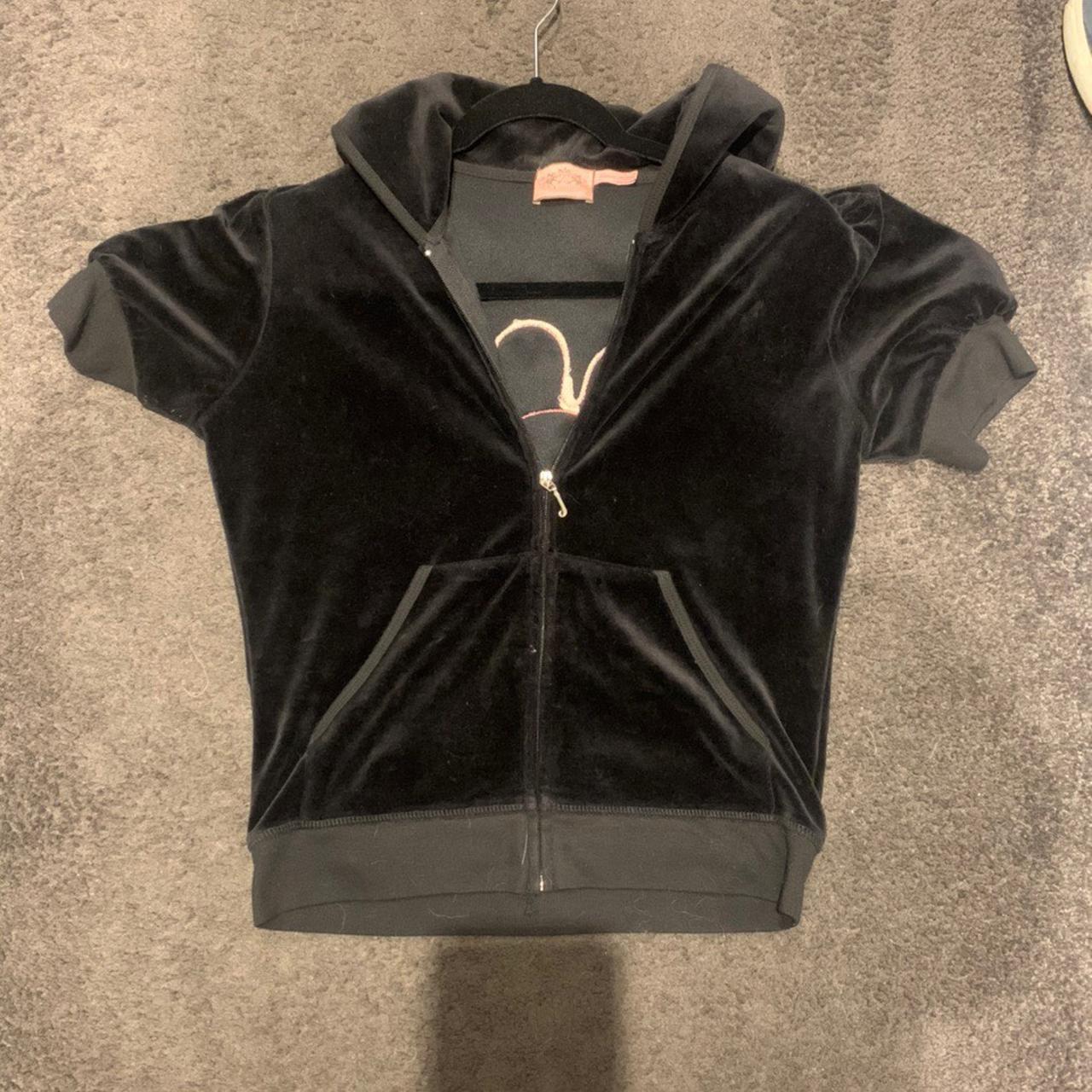 JUICY COUTURE love movement black and red tracksuit... - Depop