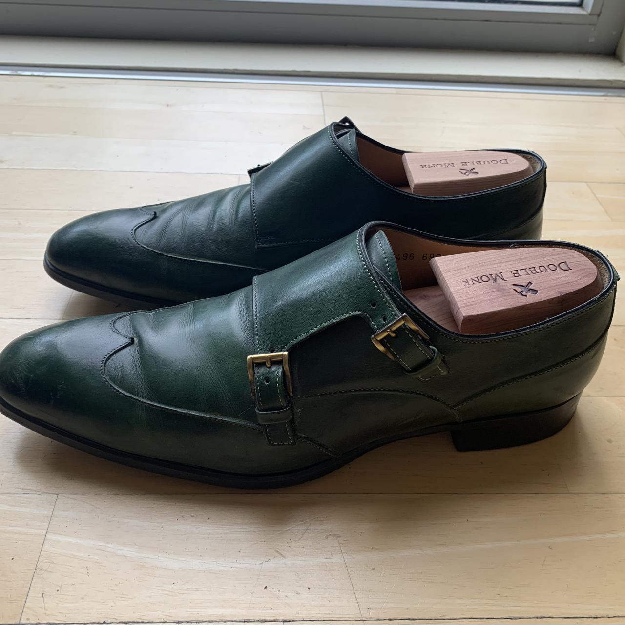 Carlos Santos Green Label double monk strap shoes.... - Depop