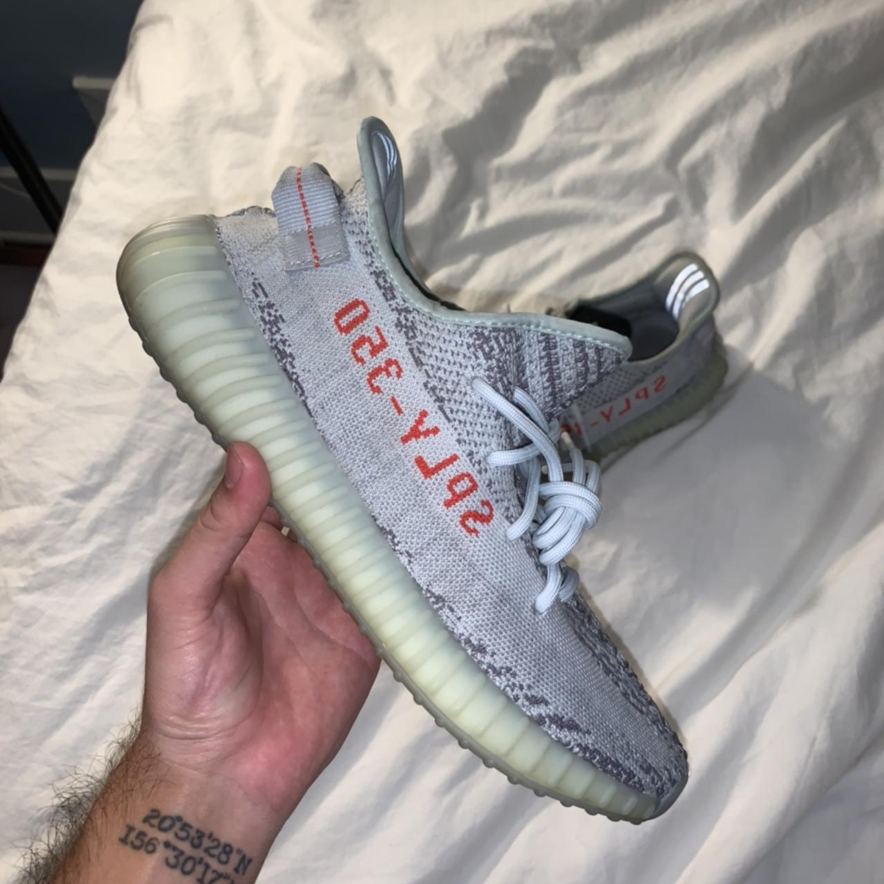 Adidas Yeezy Boost 350 V2 Blue Tint #yeezy #adidas... - Depop