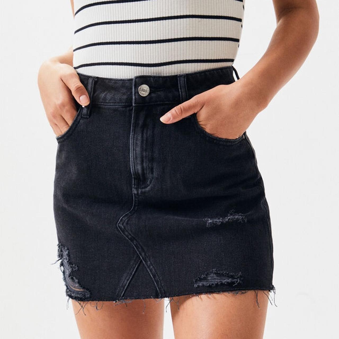 Black skirt outlet pacsun