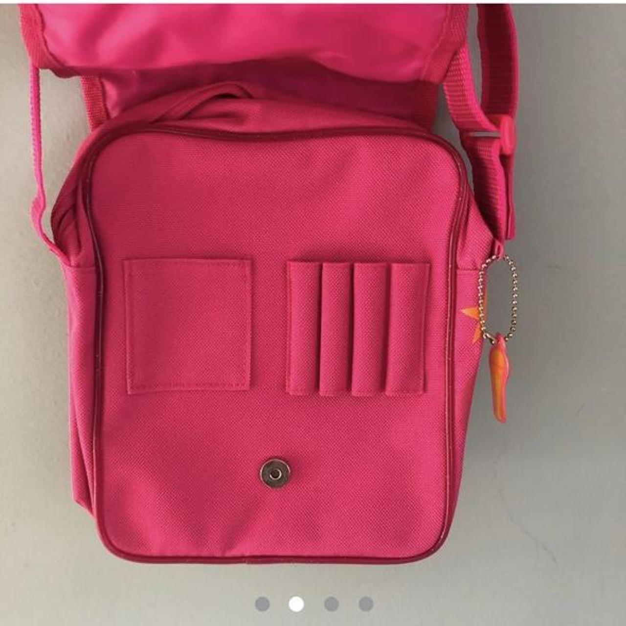 bratz cargo pink Crossbody bag 9 by 7 inches Strap... - Depop