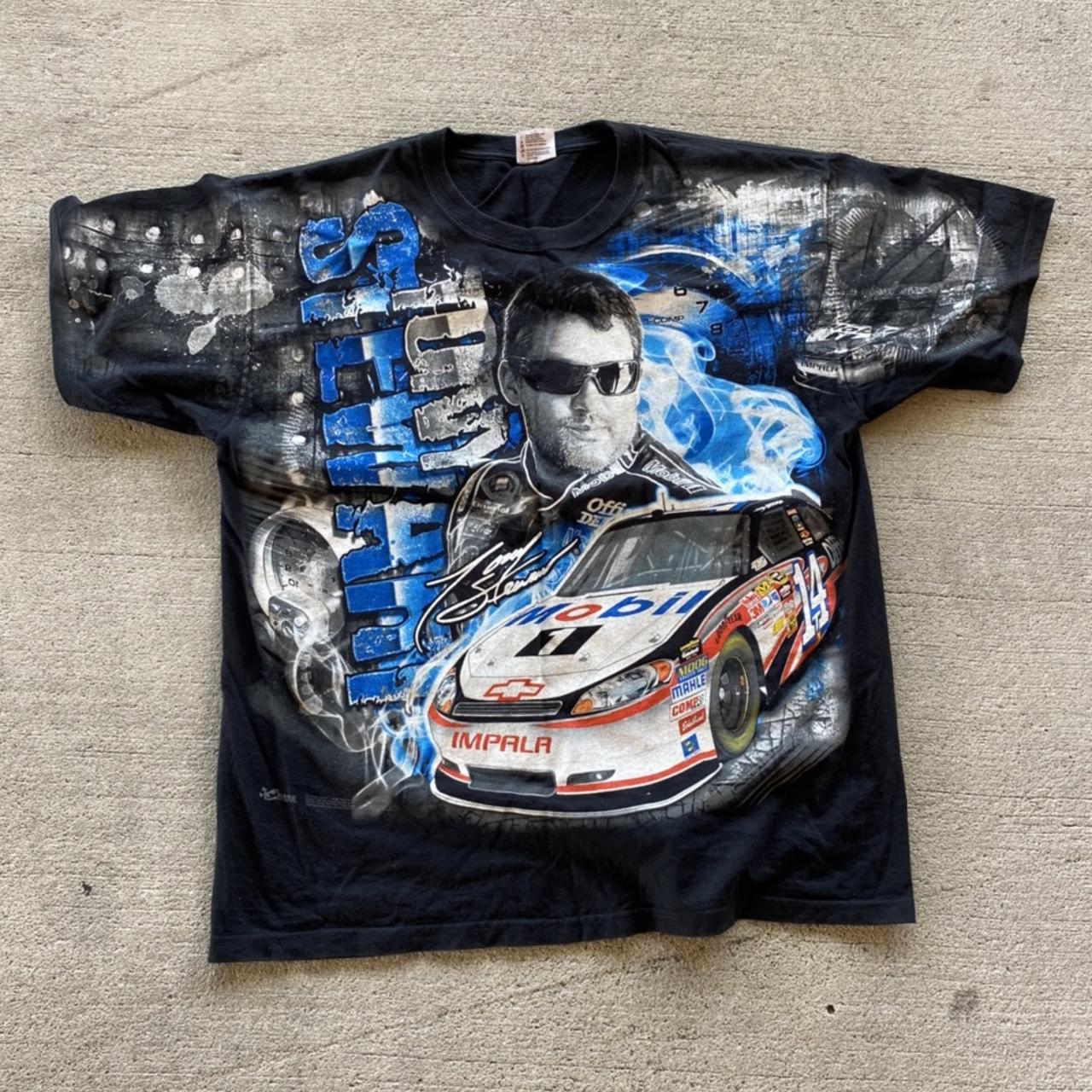 SOLD All over print NASCAR shirt Price firm. Depop