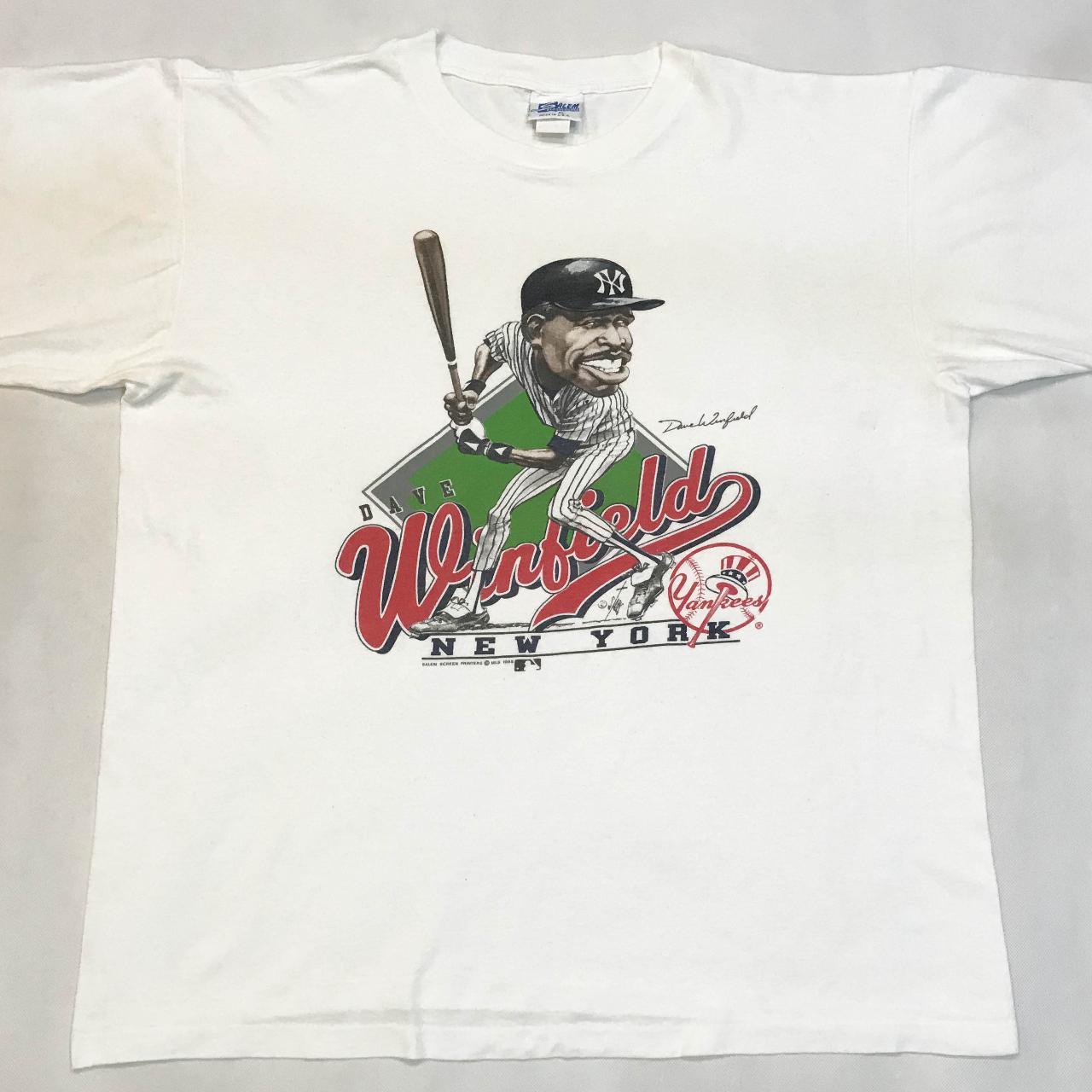 Vintage Salem 1988 MLB Dave Winfield New York - Depop