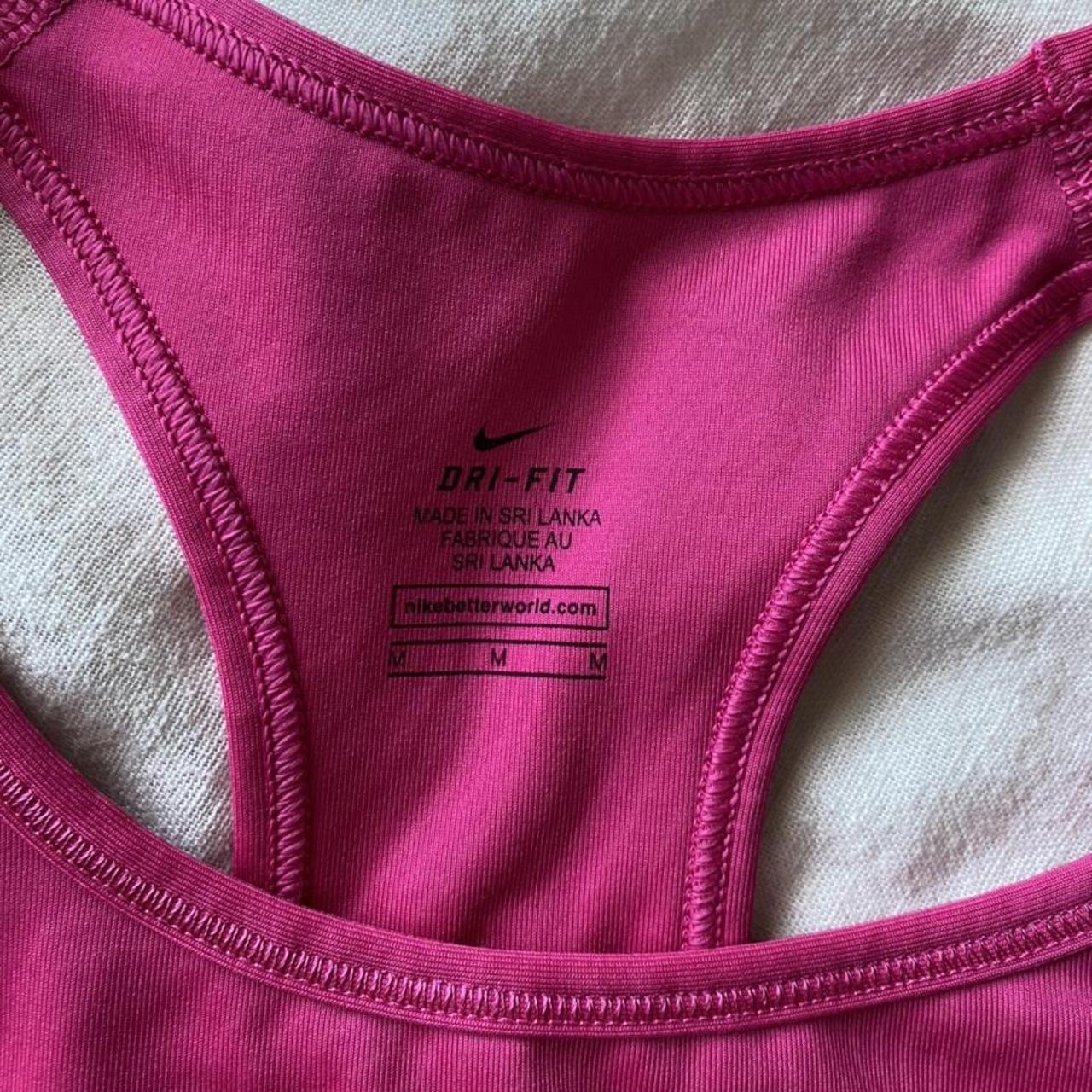 Nike Men's Pink and Black Bra | Depop