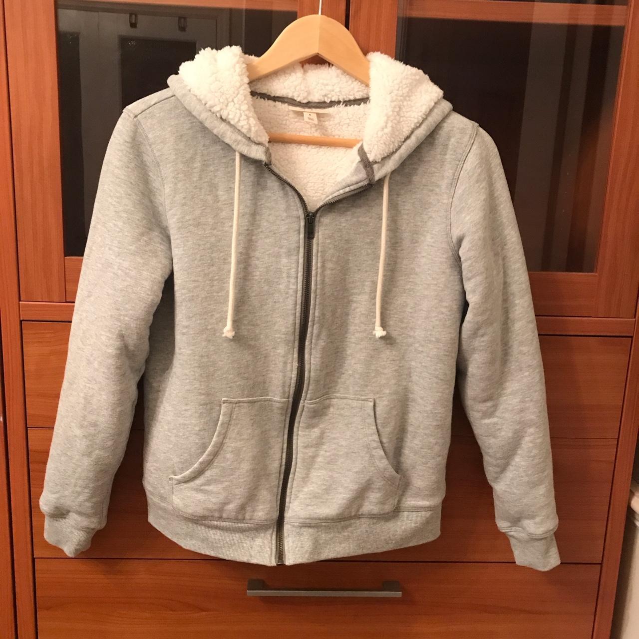 Hooded Zip Up Sweater Very soft, very warm sweater... - Depop