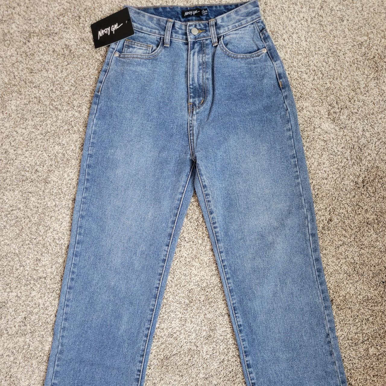 Nasty gal denim boyfriend jeans. UK 8 28