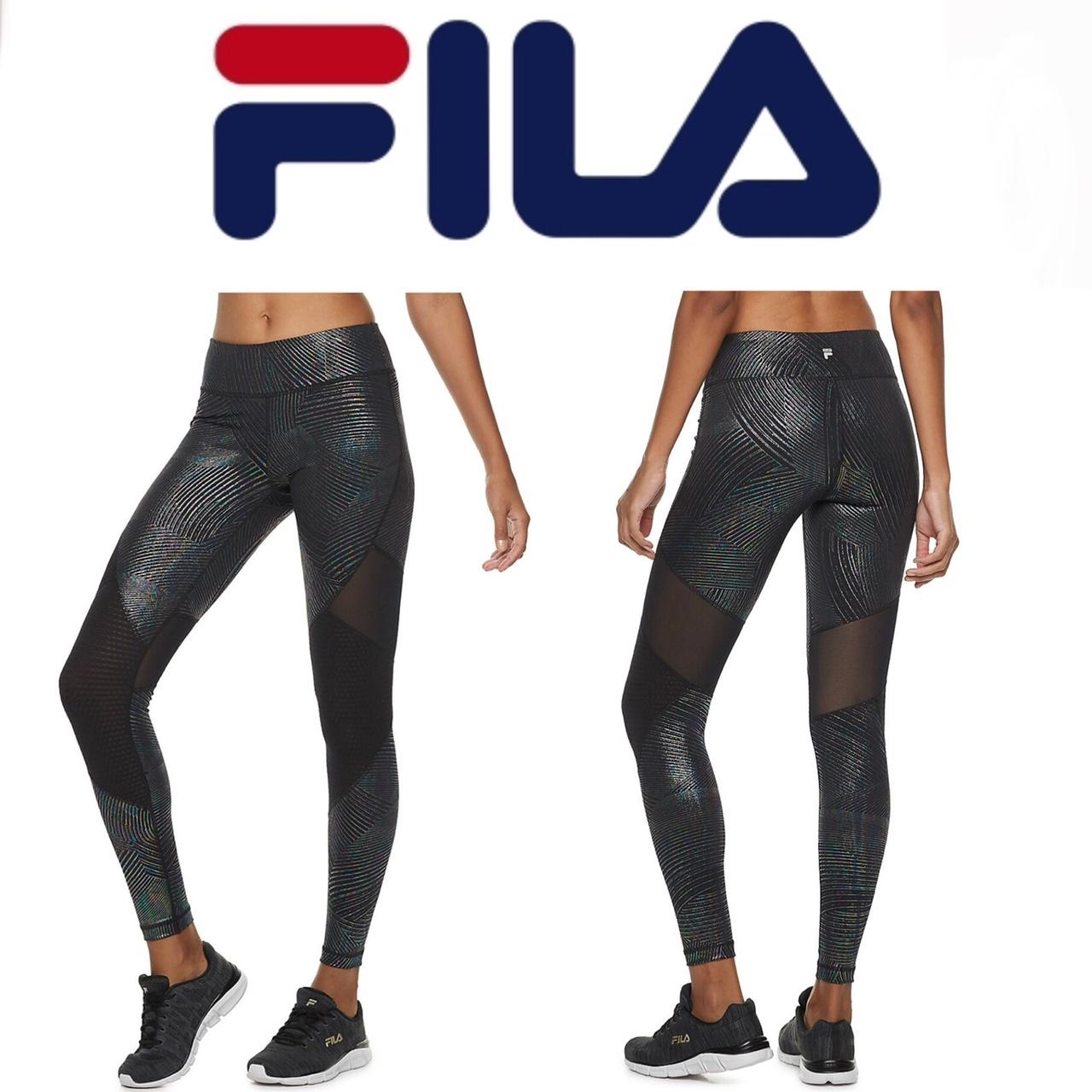 Women's FILA SPORT® Signature Fleece Mid-Rise Leggings