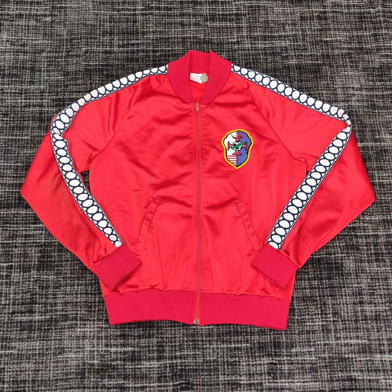 Vintage 90s Broderick Soccer Club Track Jacket Size... - Depop