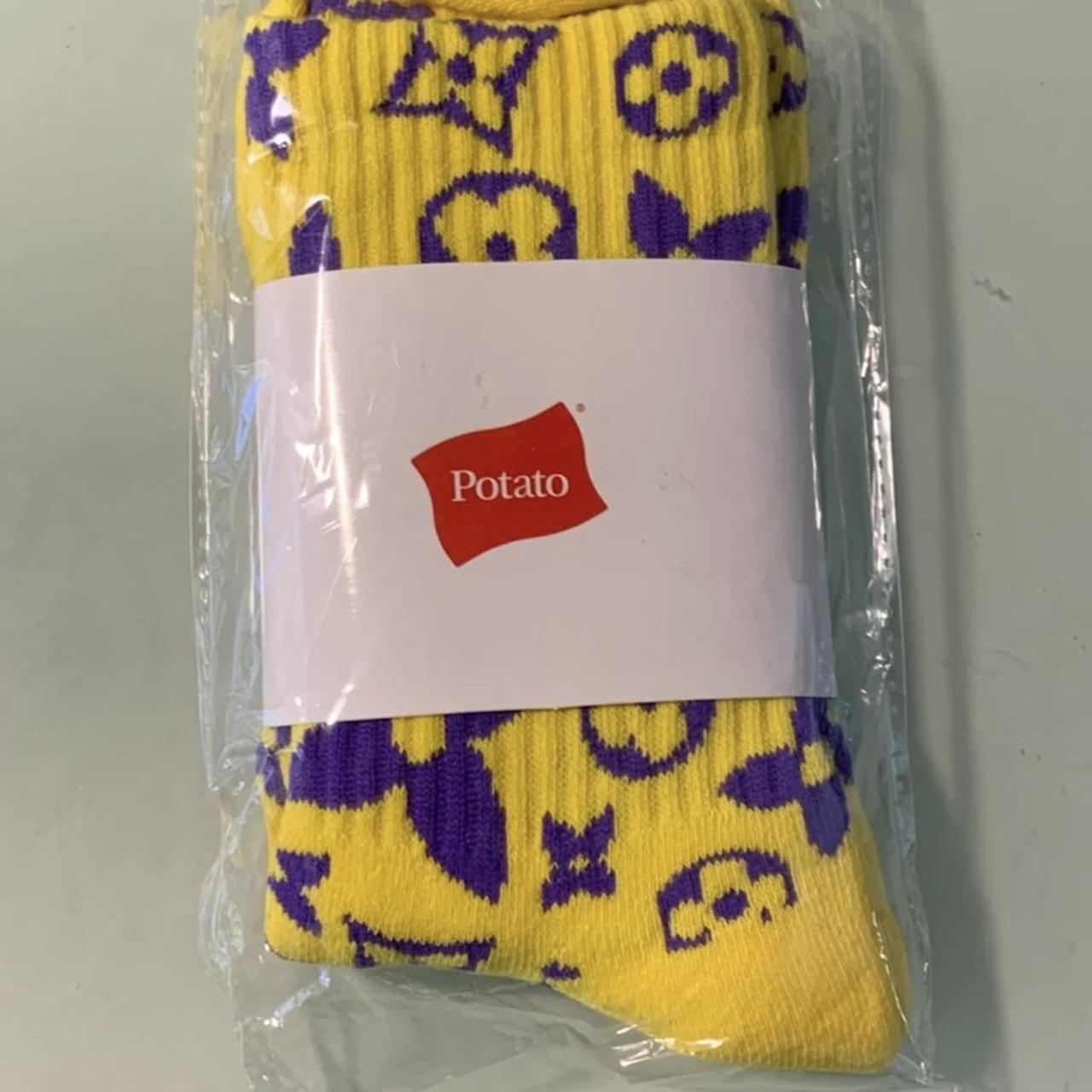 Imran Potato Halloween Socks 100% Authentic Never - Depop