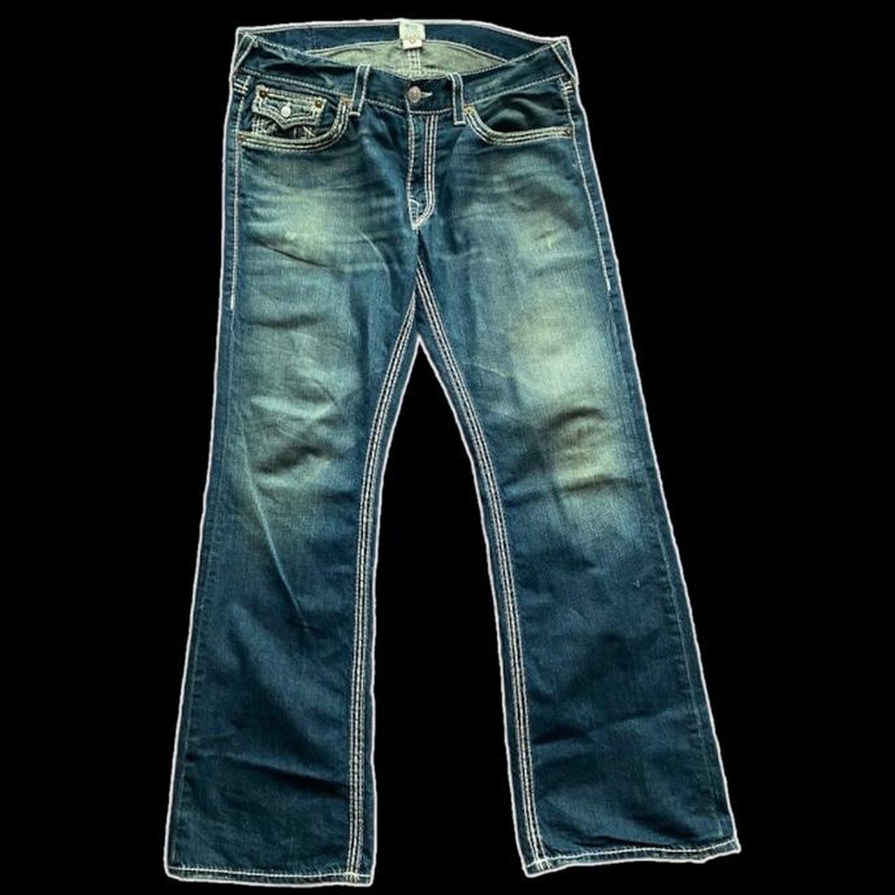 True religion baggy jeans True religion boot cut... - Depop