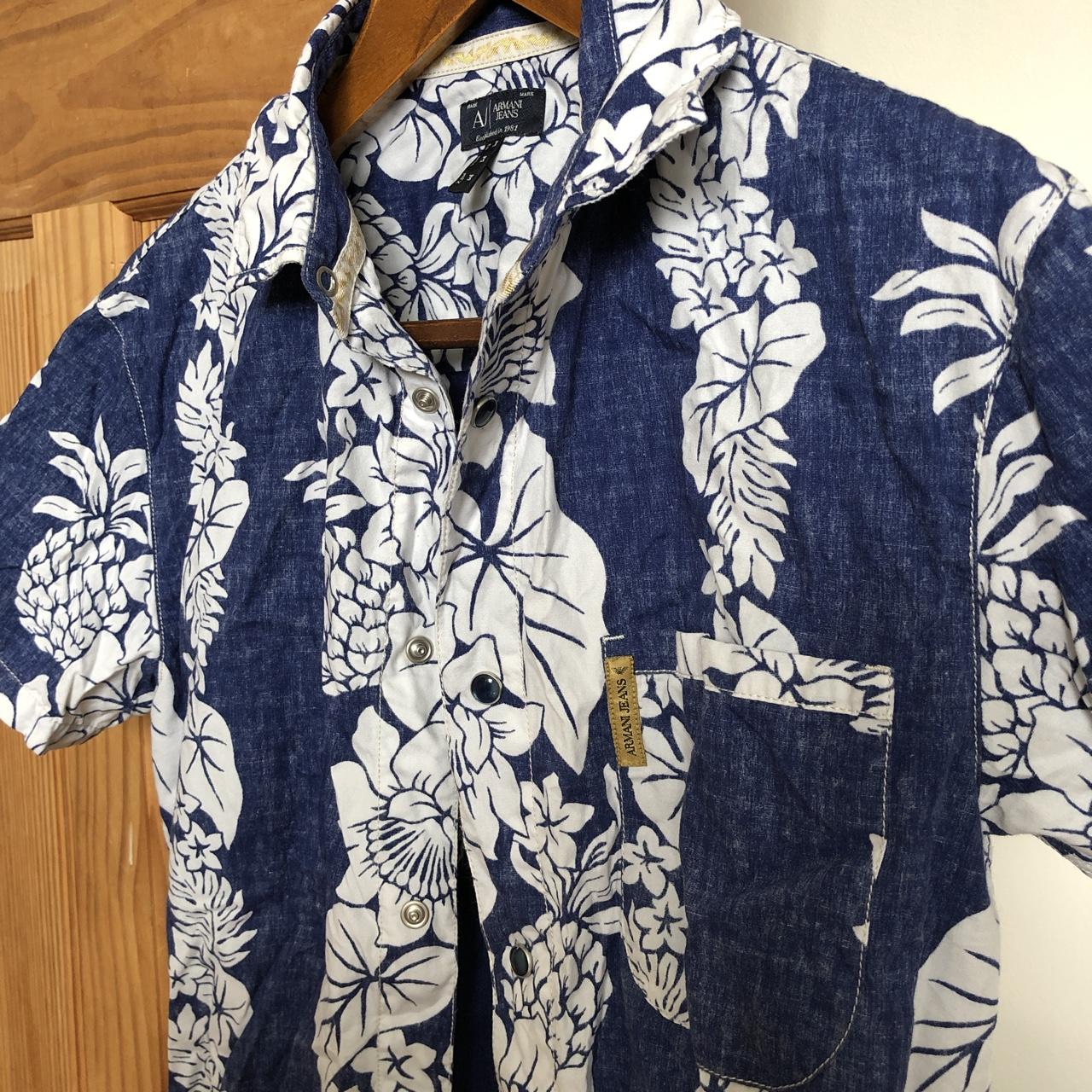 Armani Beach Shirt Size M Mint condition Depop